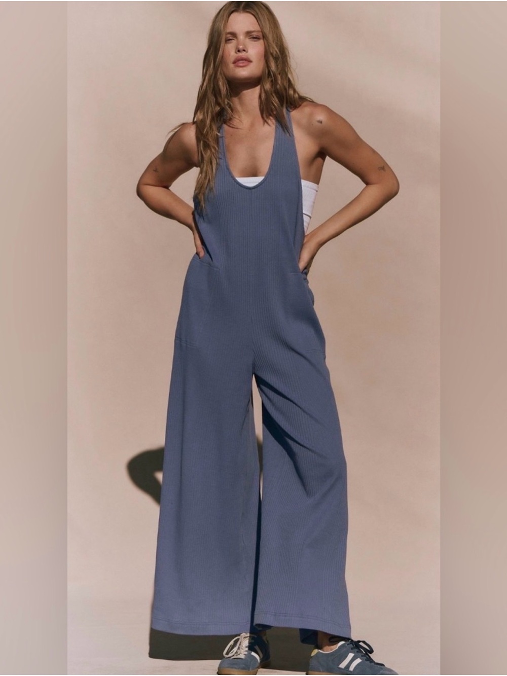 Free People “Zena” One-Piece Jumpsuit - NWT